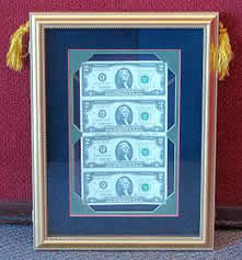 Custom matting with unique cuts makes your art stand out!